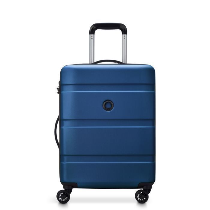DELSEY PARIS - AIRSHIP 2.0  - Valise cabine rigide 55 cm x 40 cm x 20 cm - 33 L - S - Bleu clair