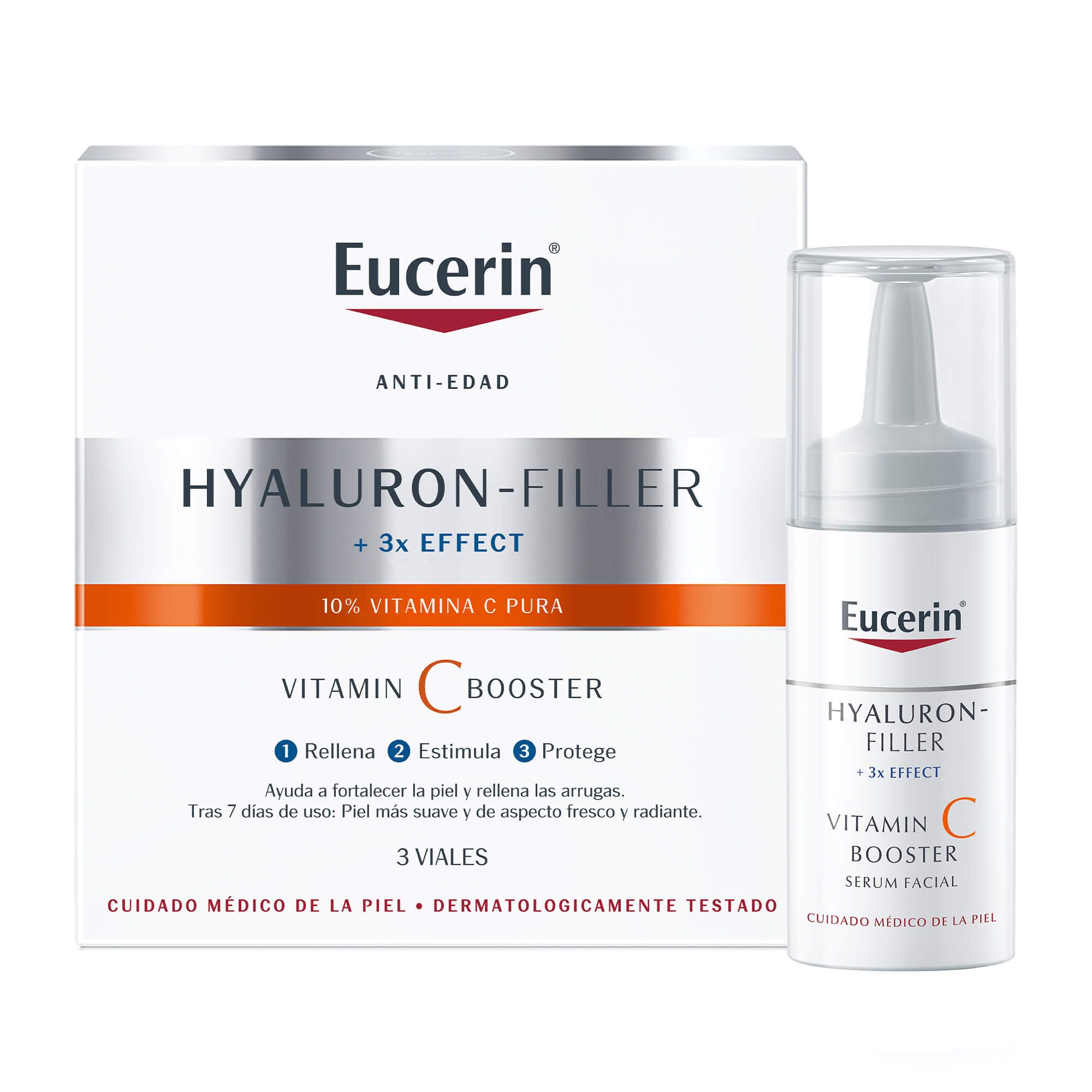 Serum protiv starenja s hijaluronskim filerom i vitaminom C, booster Protiv bora i starenja