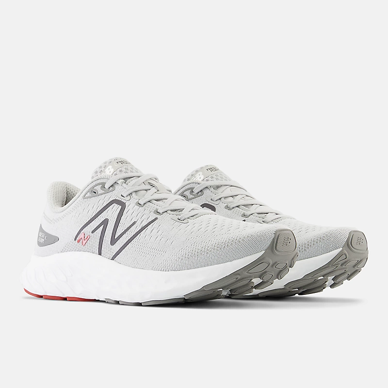 Fresh Foam X Evoz ST Herrenschuhe – Brighton Grey mit Schwarz