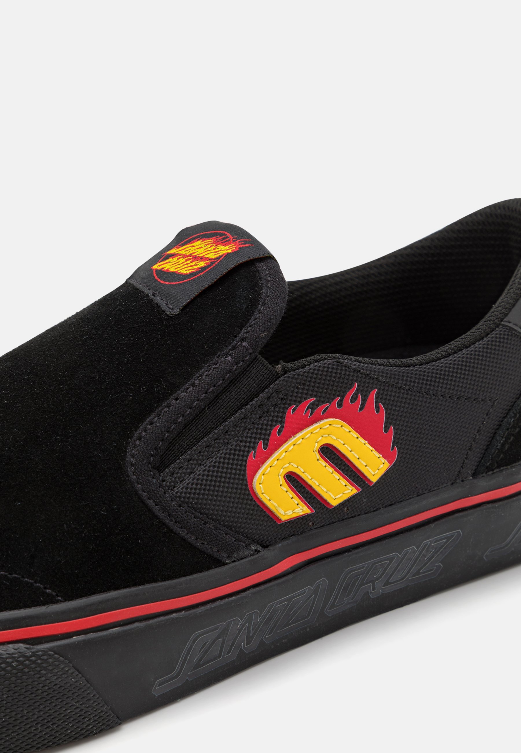 Etnies LO-CUT SLIP X SANTA CRUZ UNISEX - Instappers - zwart