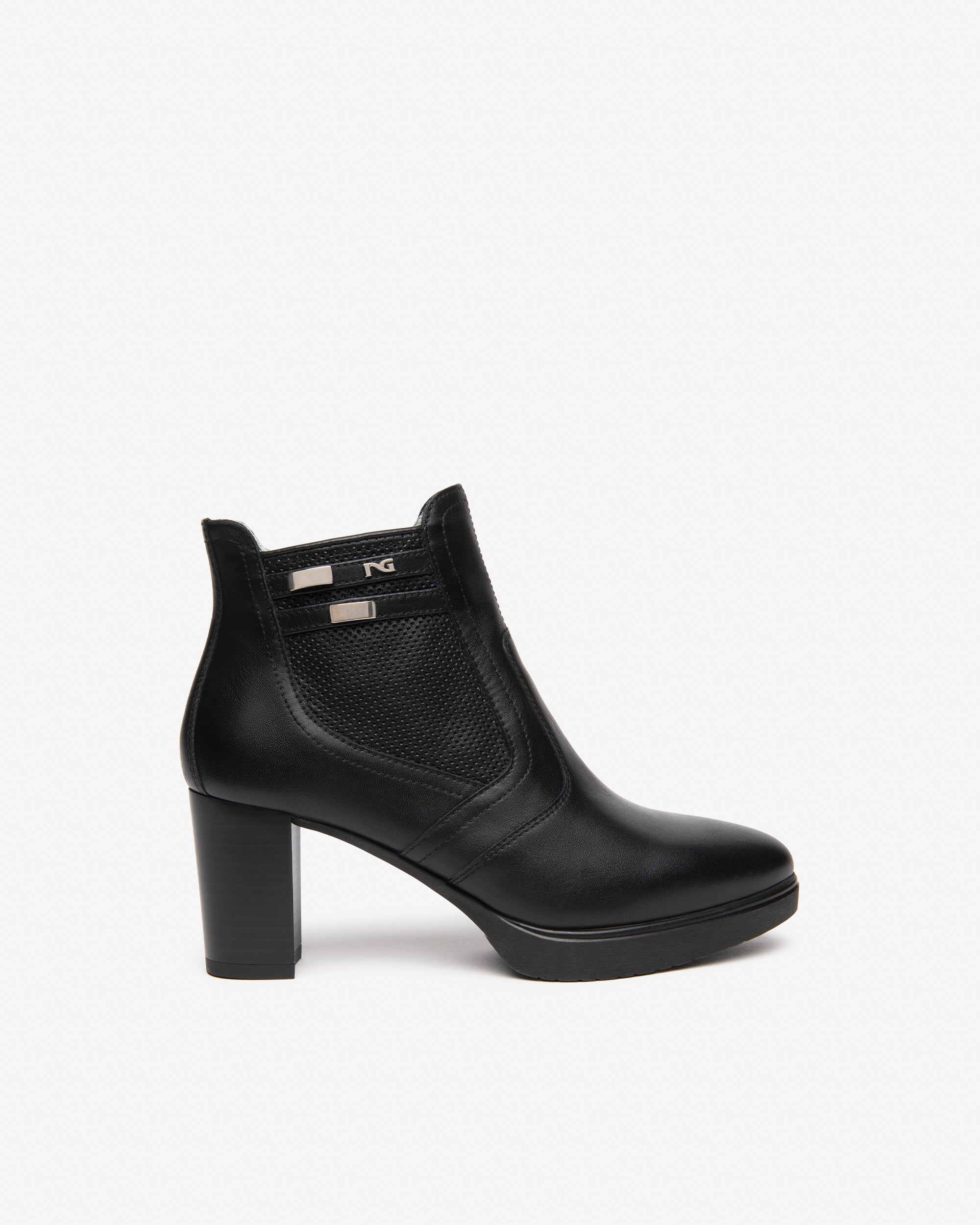  Damen-Ankle-Boots aus Leder