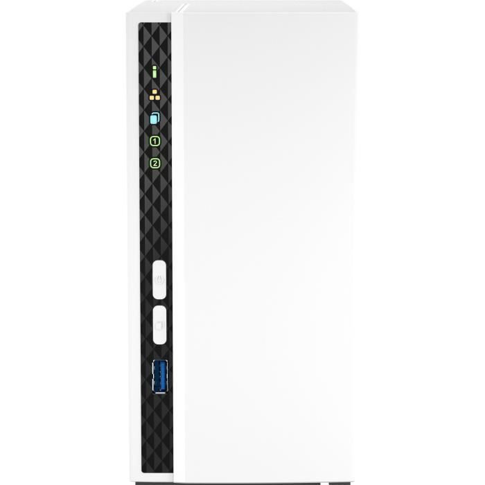 Server-NAS – QNAP – TS-233 – 2 Einschübe – 2 GB