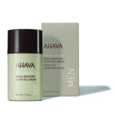 Ahava miesten aktiivinen kosteuttava kasvogeelivoide 50 ml
