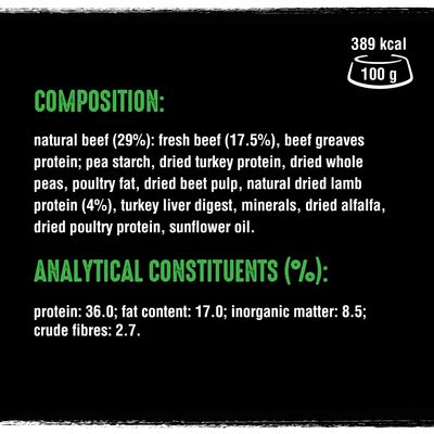 CRAVE száraz kutyatáp felnőtt bárány és marhahús számára