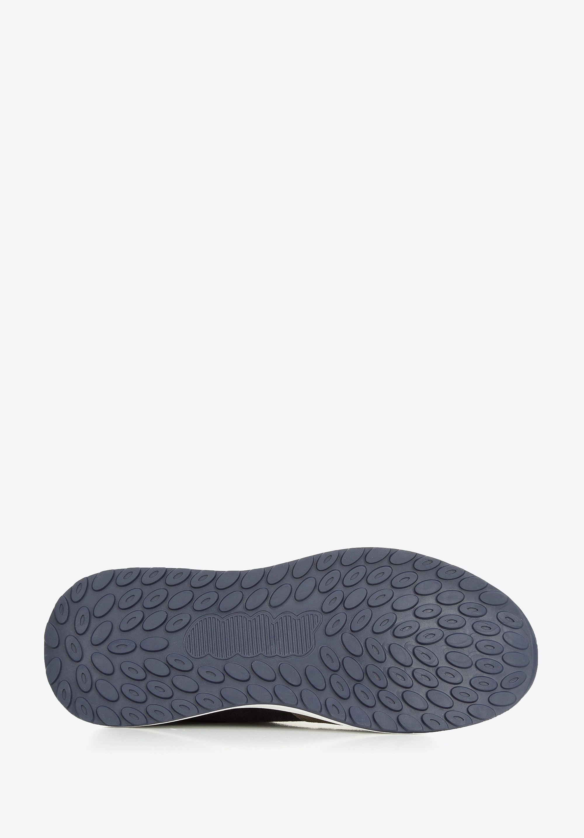 Męskie sneakersy z odblaskową wstawką zielono-szare