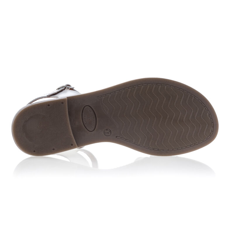 Sandalias blancas para mujer / Zapatos de punta abierta