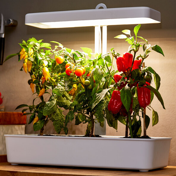 Lampă LED pentru plante, 1.350 lumeni, 22 W