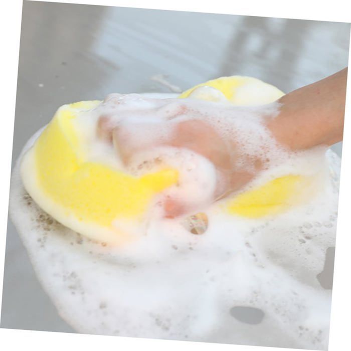 6pcs éponge de lavage de voiture, éponge de récurage, éponge de nettoyage de roues, éponge de lavage de voiture