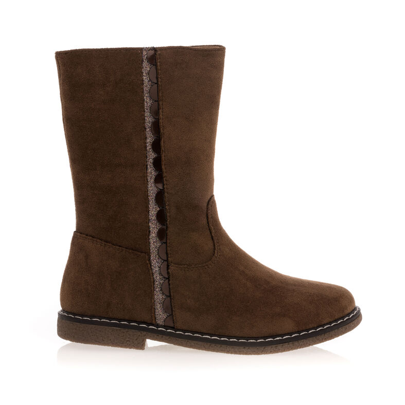Botas marrones para niña