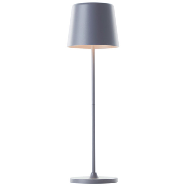 Lampă de masă Kaami LED cu baterii, gri mat