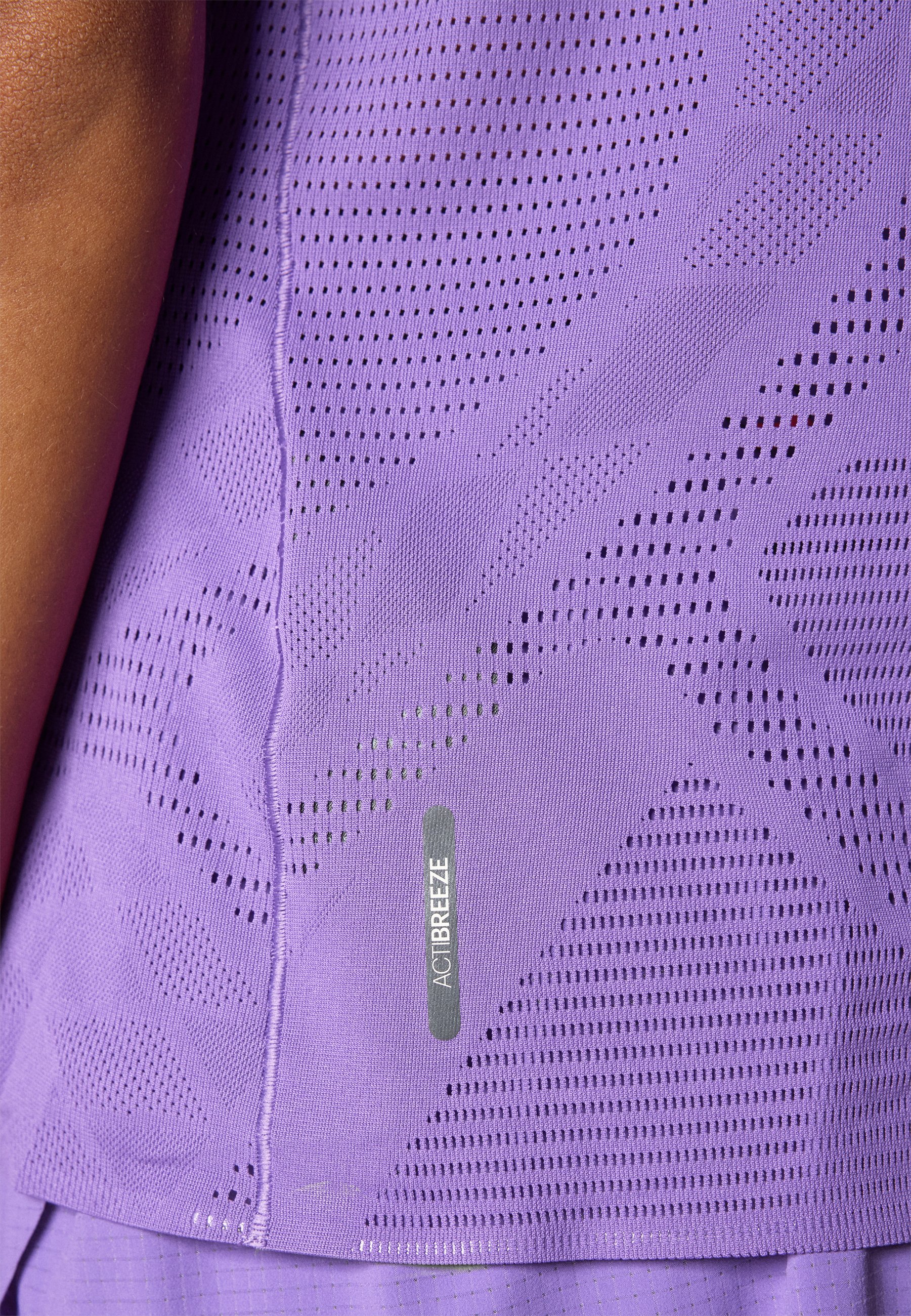 ASICS METARUN TOP - Sport T-shirt - edo paars