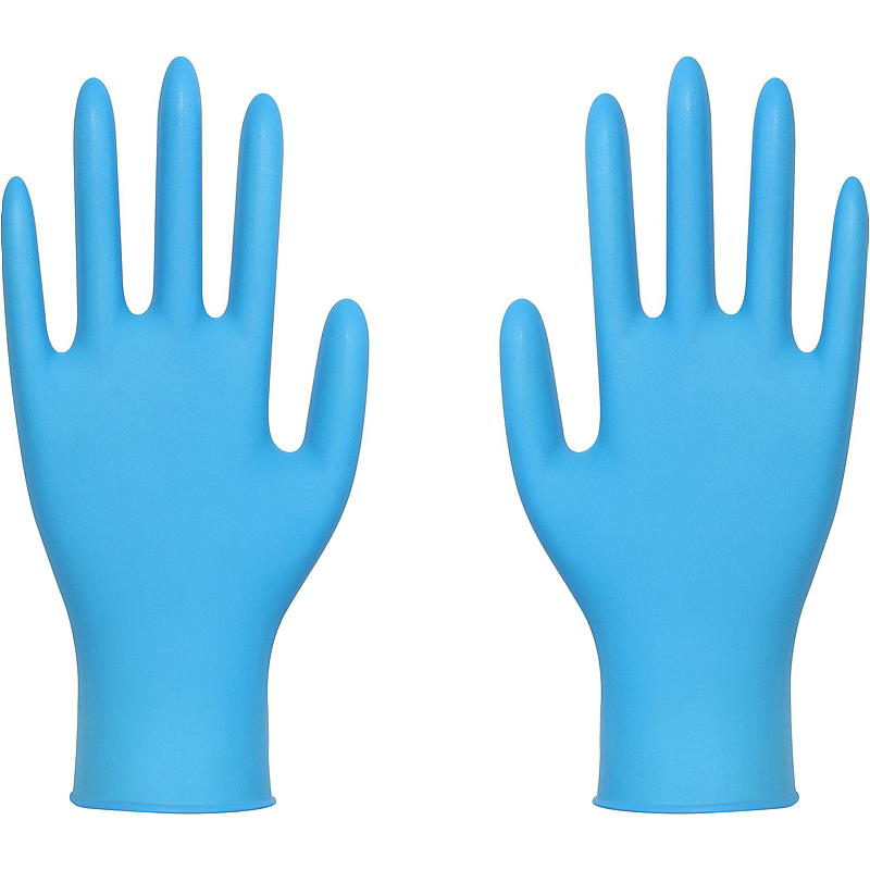 Engångshandskar L/XL 50-pack, nitrilblå