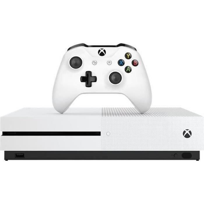 Xbox One S de 1 TB + Controle sem fio Xbox + 14 dias de avaliação do Xbox Live Gold + 1 mês de avaliação do Xbox Game Pass