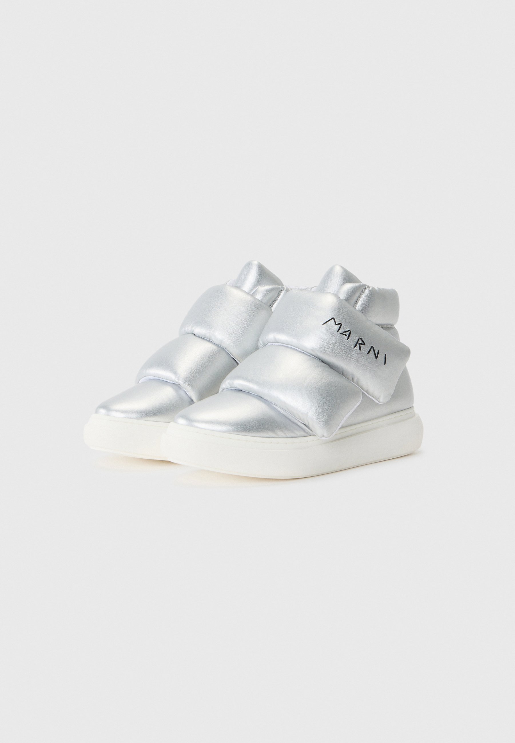 Marni UNISEX - Scarpe da ginnastica alte - argento/nero