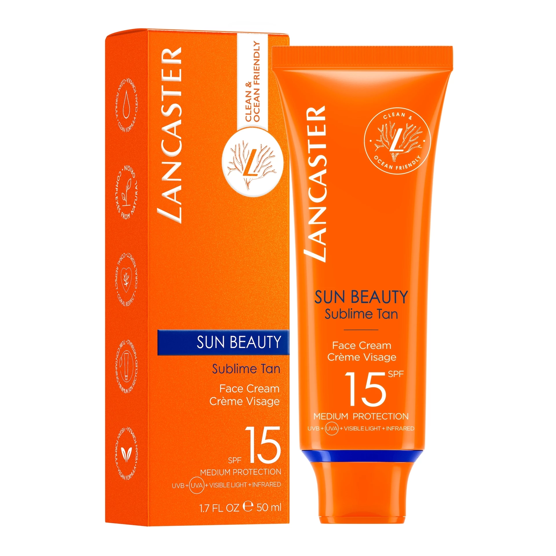 Cremă de față cu protecție solară SPF15 50 ml - Lancaster