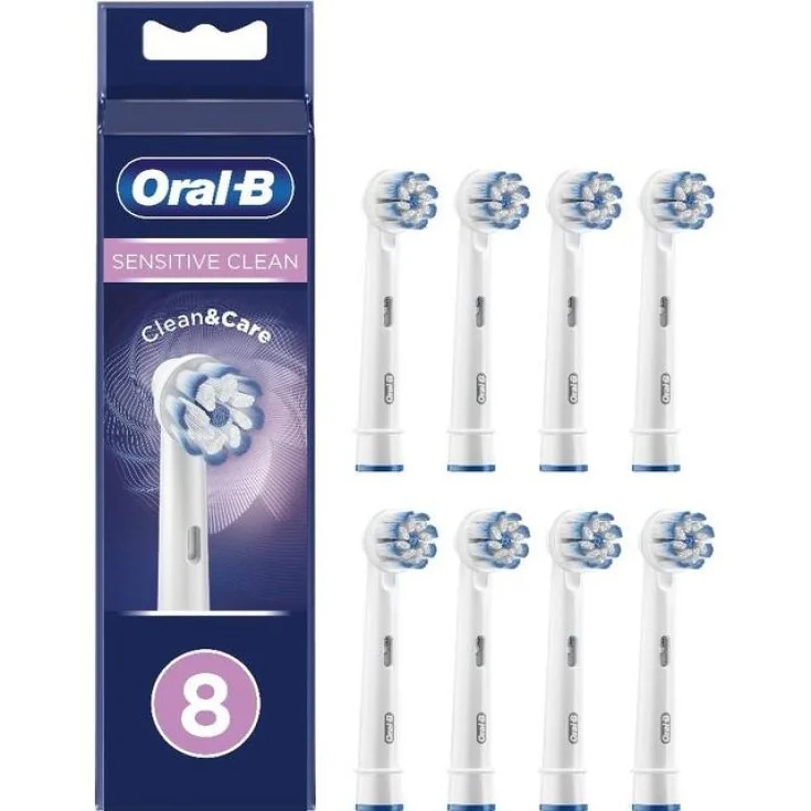 Oral-B Power Sensitive navullingen (8 stuks), ideaal voor gevoelig tandvlees.