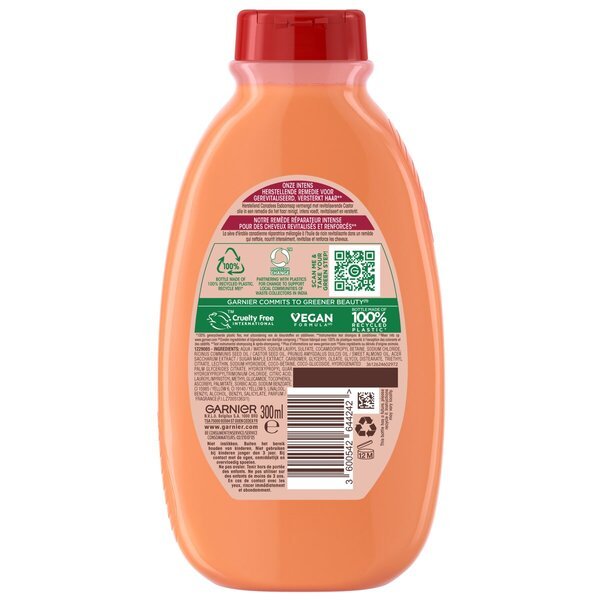 Garnier Ultra Doux šampūnas plaukams „Healing Maple“ 300 ml