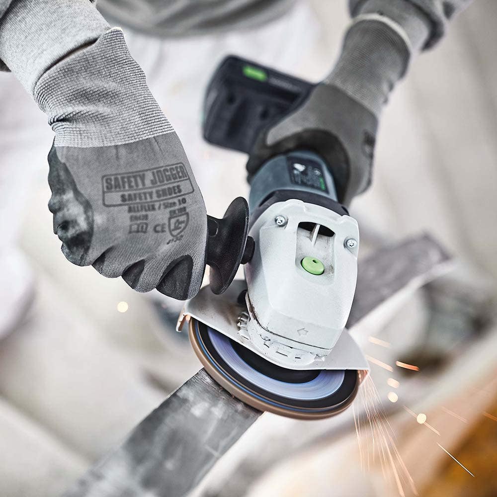 Esmerilhadeira angular sem escovas FESTOOL AGC 18 V 125 mm com 2 baterias de 5,2 Ah em Systainer (conjunto 577031)