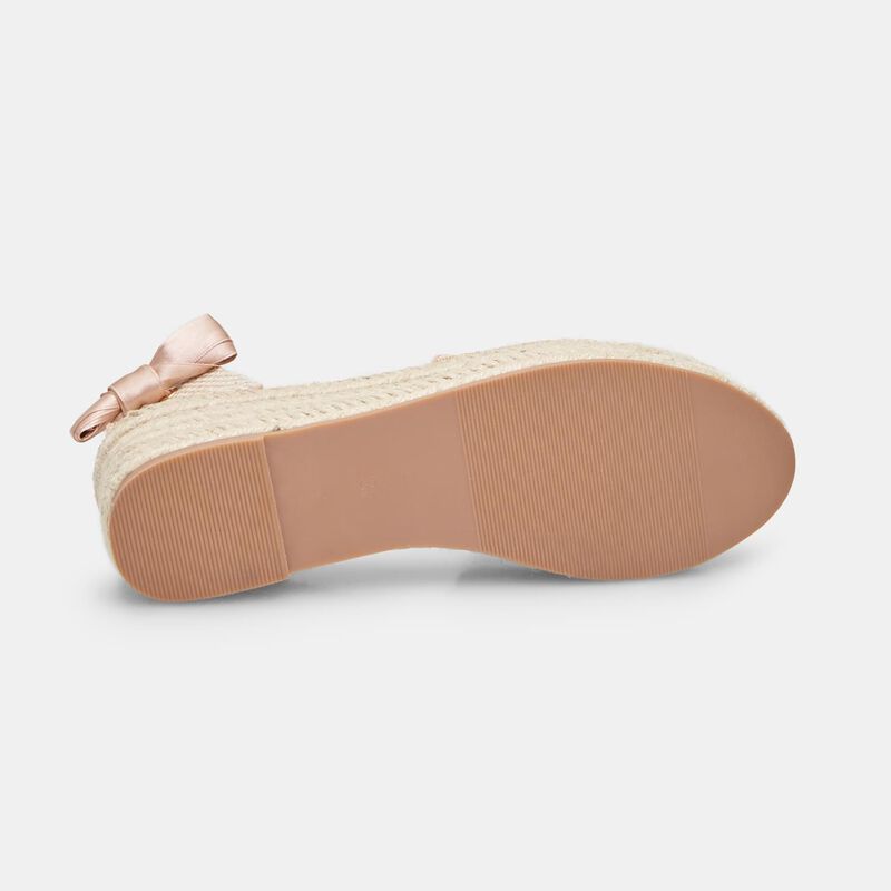 BATA espadrilles met sleehak van 6 cm voor dames