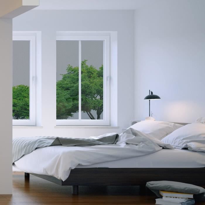 Window mosquito net with magnetic fixing, 150 x 200 cm, cuttable, white, 2 mosquito nets + 12 white magnets