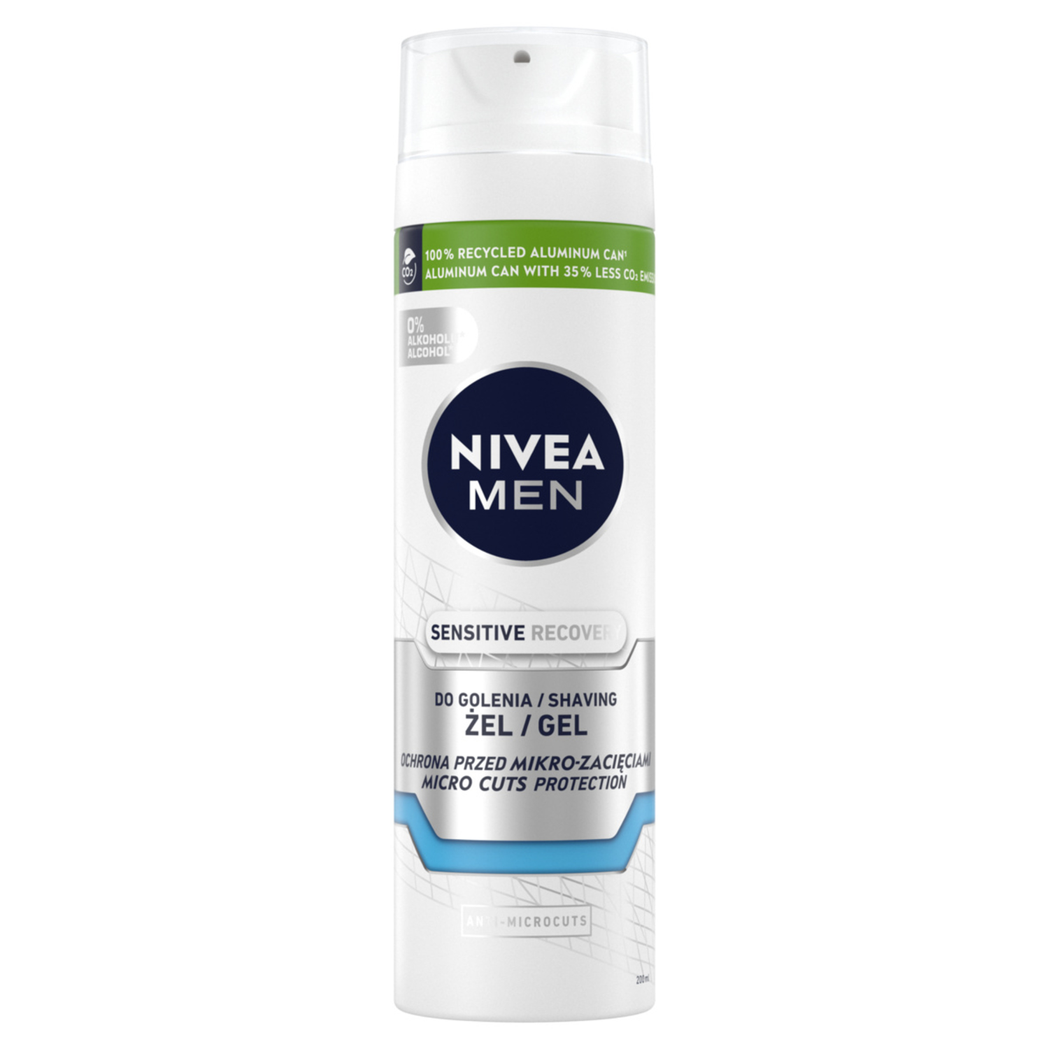 Nivea Men borotvagél 200ml érzékeny férfiaknak
