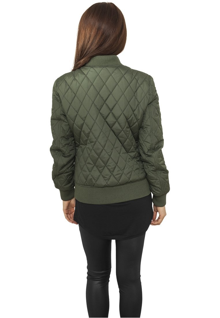 Giacca bomber Urban Classics - verde oliva