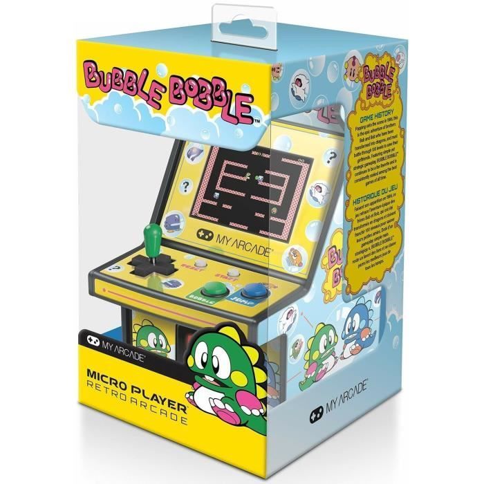 Retro Mini Arcade Terminal - Meine Spielhalle - BUBBLE BOBBLE