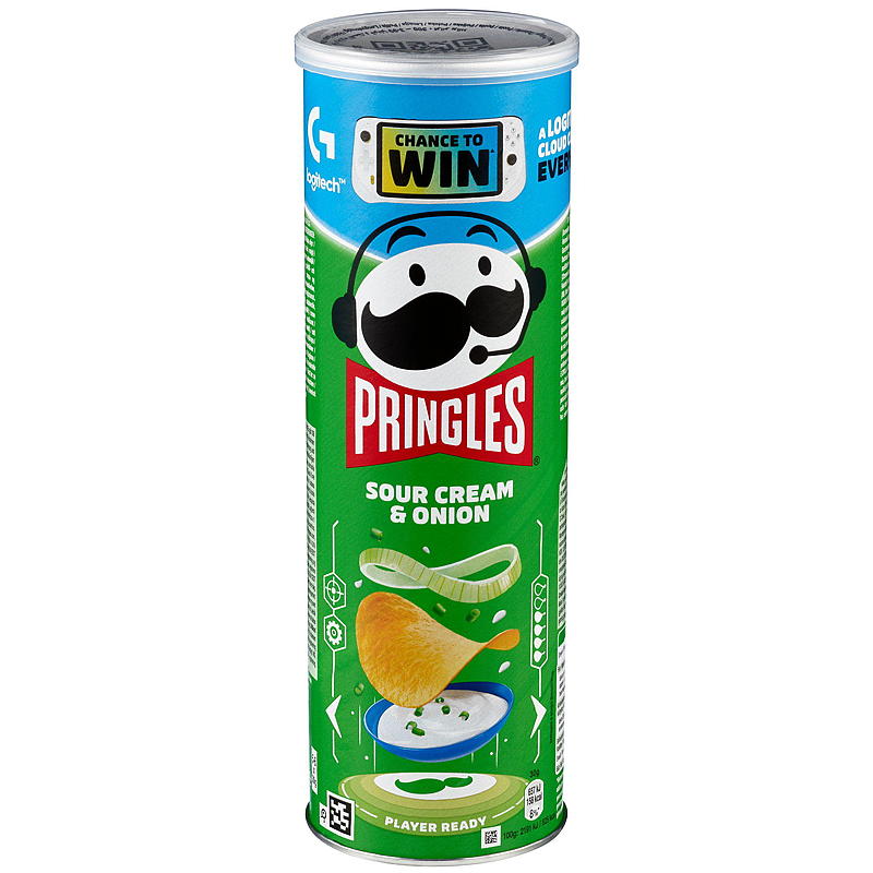 Pringles Pringles 165 g Cremefraiche og løg