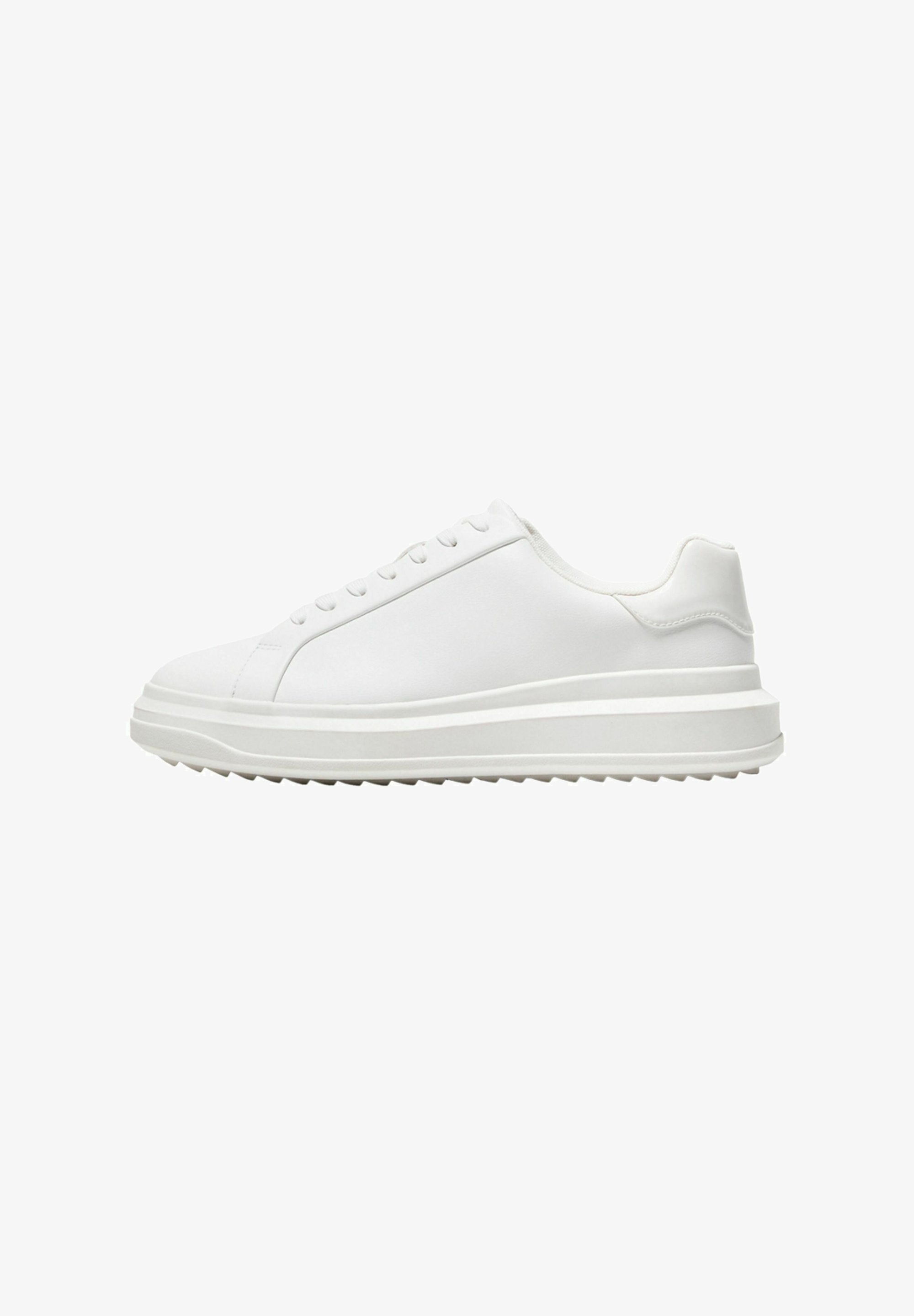 Bershka CHUNKY - Scarpe da ginnastica - bianche