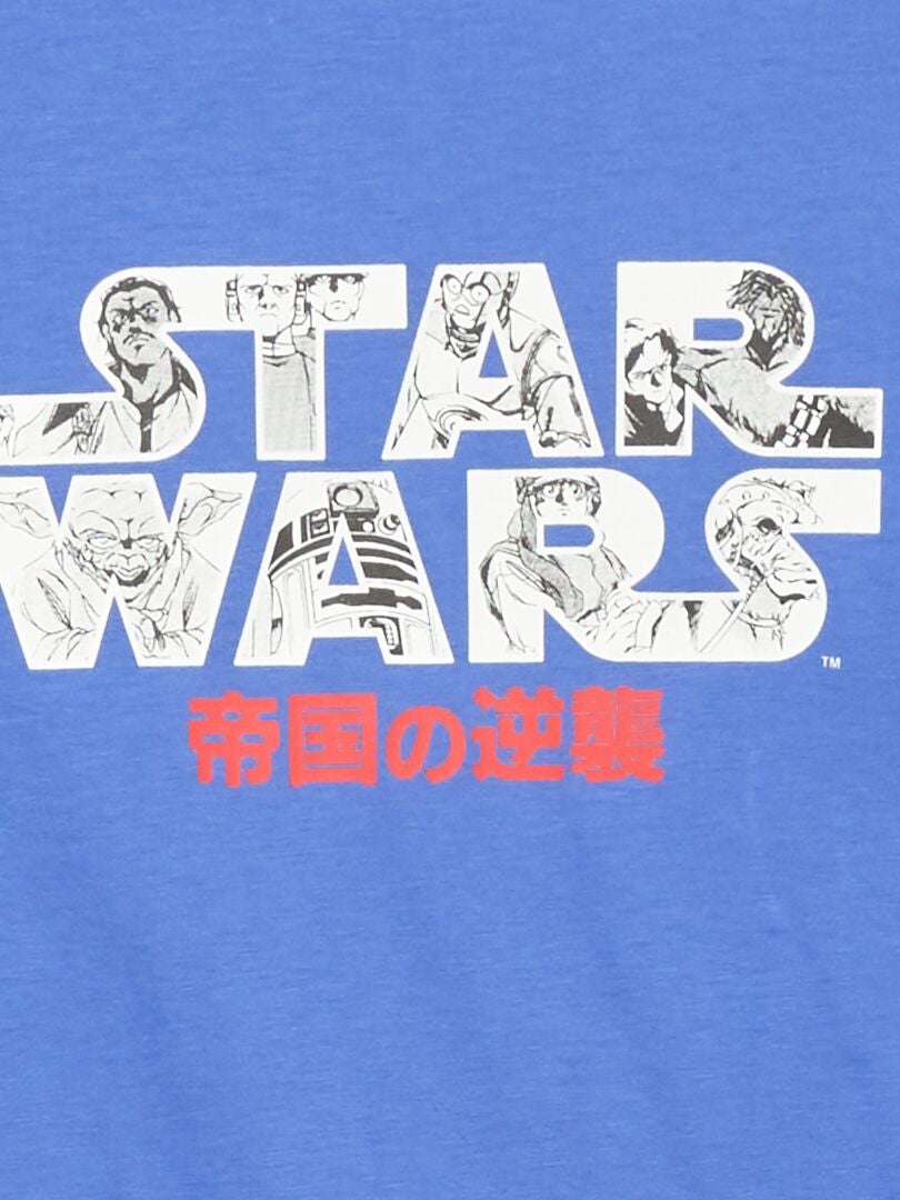 'Star Wars'-shirt - BLAUW