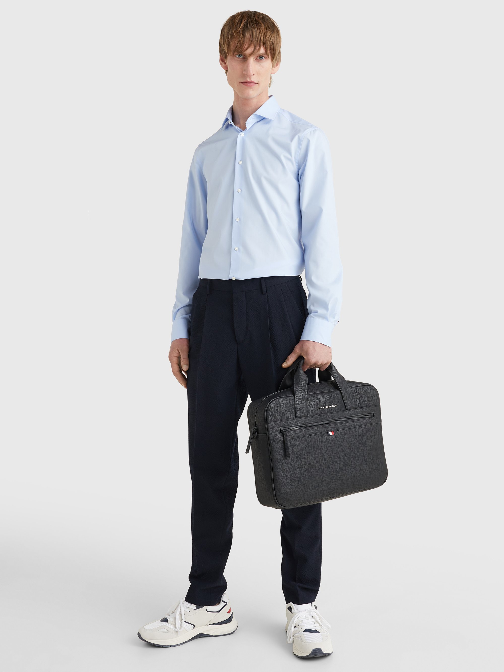 Sacoche d'ordinateur Tommy Hilfiger ESSENTIAL unisexe - Porte-documents - noir