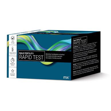 Mx Health Selvtest for mannlig fertilitet (hurtigtest) 1 enhet 1 enhet