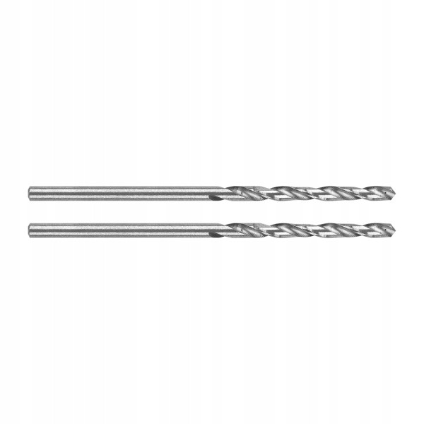 Wiertła do metalu HSS, DIN 338, 2,5mm zestaw wierteł 2szt.