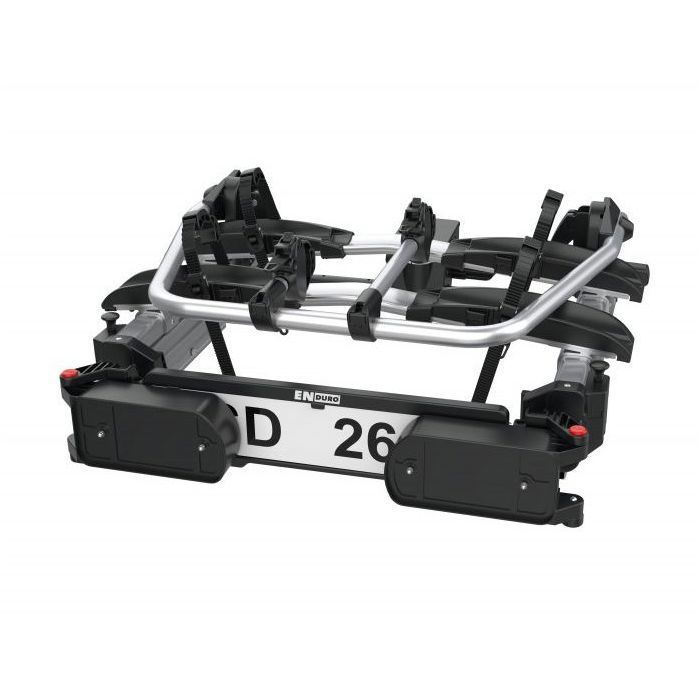 Portabicicletas ENDURO SD260 - Deslizante - Capacidad para 2 a 3 bicicletas - Peso máximo: 60 kg - Aluminio