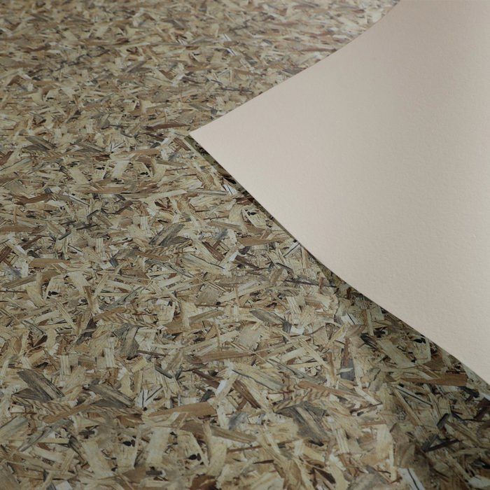 Suelo de vinilo PVC OSB 3D Moonlight de 100 x 200 cm.