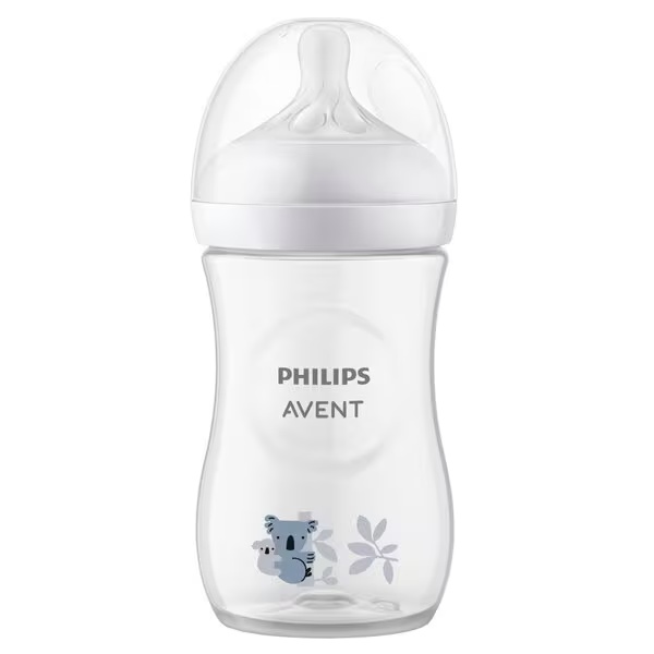 Philips Avent Natural Response SCY903/67 Koala флашица за бебе од 1 месец+ са цуцлом Natural Reflex 260 мл