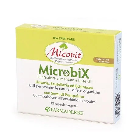 FARMADERBE Micovit Microbix 30 capsules