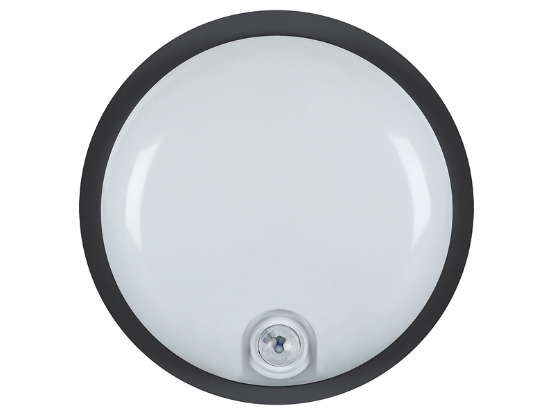 Kinkiet zewnętrzny Elias LED 22 cm z neutralną barwą światła czarny