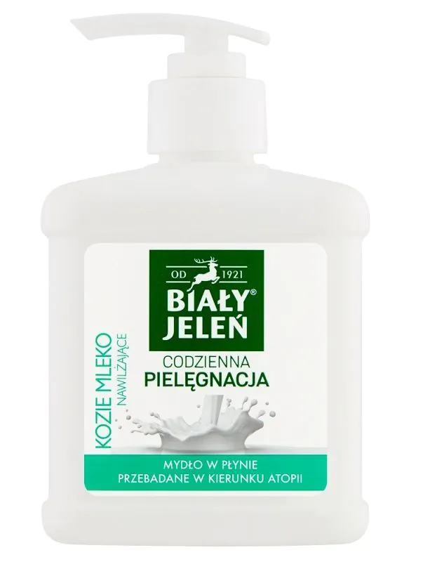 Biały Jeleń Mydło w płynie Kozie Mleko