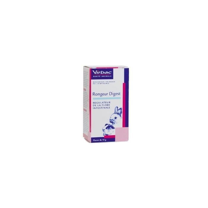 Suplemento nutricional - Virbac - Polvo oral para la digestión de roedores - Pequeño - Cobaya - Adulto