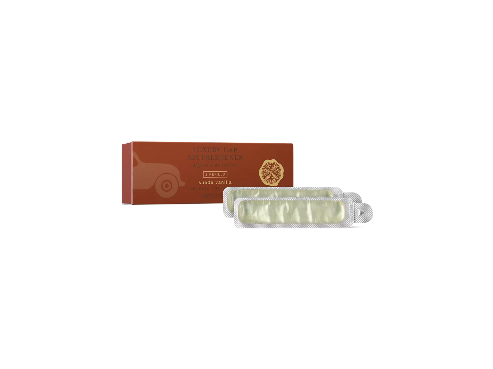 Suede Vanilla utántöltő autóillatosítóhoz