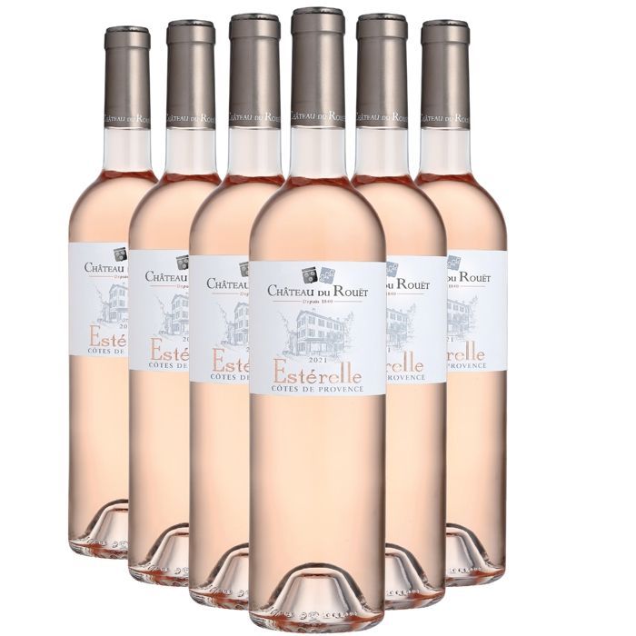 Château du Rouët Côtes de Provence Villa Esterelle 2024 - Vino Rosado (6x75cl)