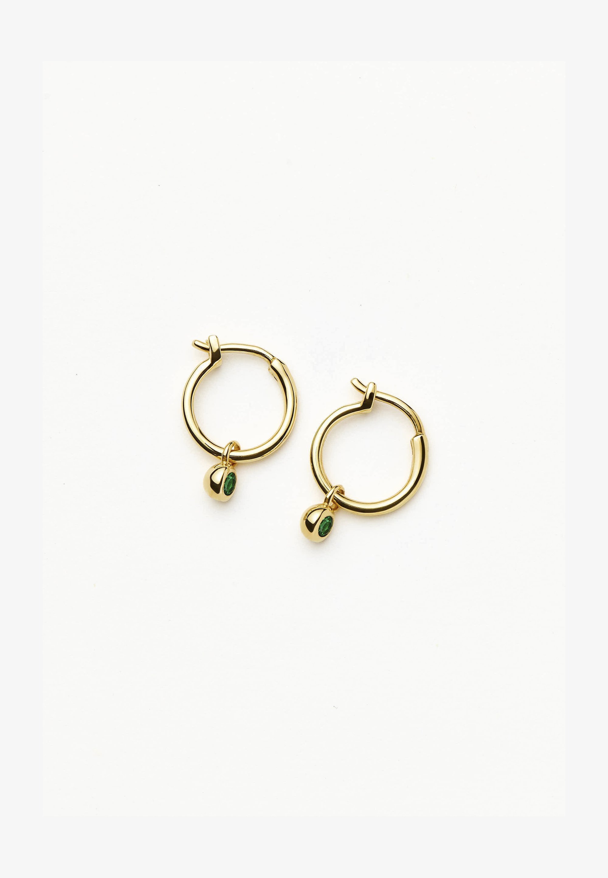 TENNIS CHARM MINI HOOP - Øredobber - gold-colouredMissoma