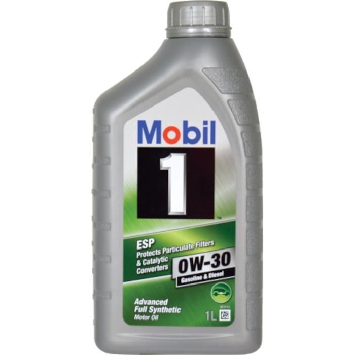Aceite de motor Mobil ESP 0W-30, 1 litro
