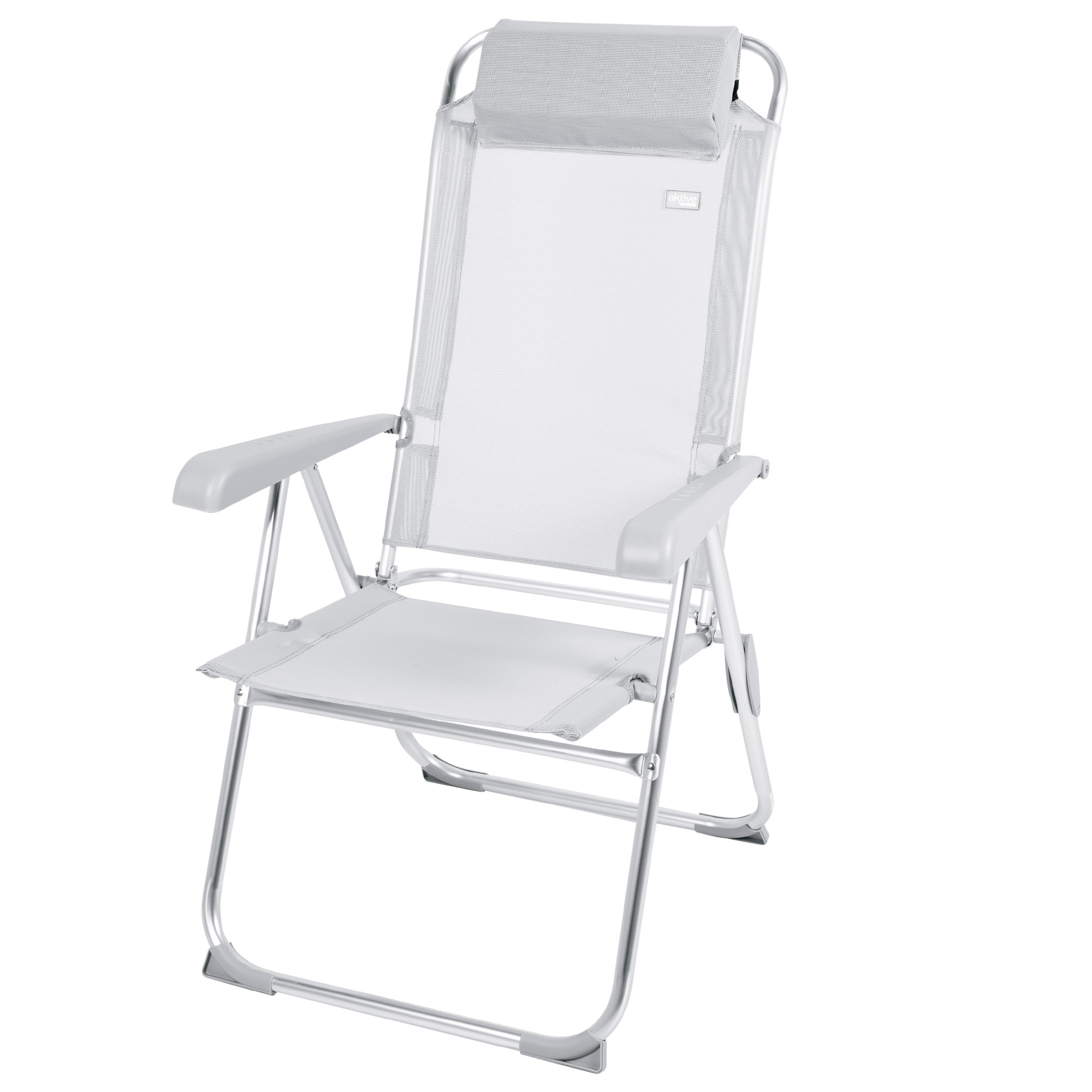 Aktive Anti-Tip Folding Camping Chair with Multi-Position Cushion