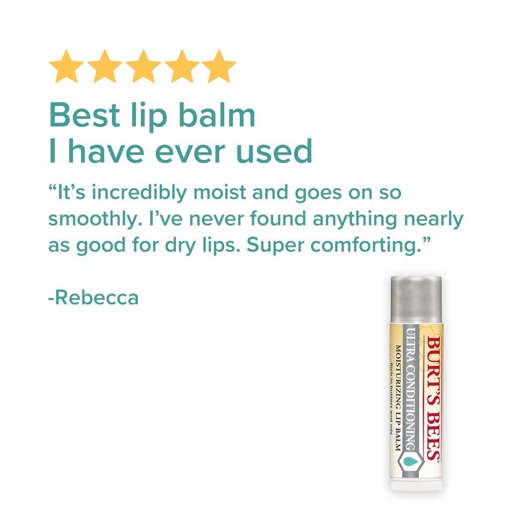 Burt's Bees Lip Care īpaši barojošs lūpu balzams - 4,25 g