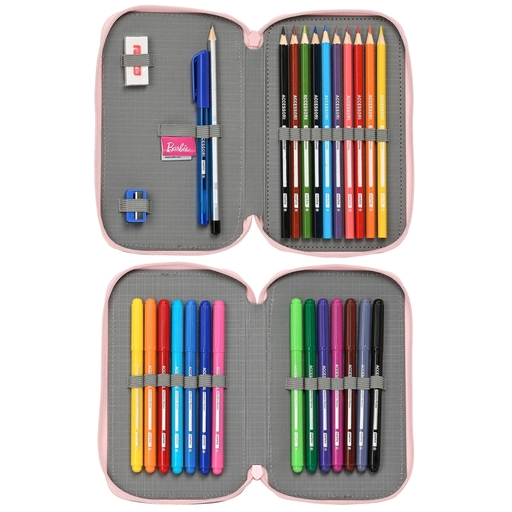  Coffret double Barbie complet, 28 pièces