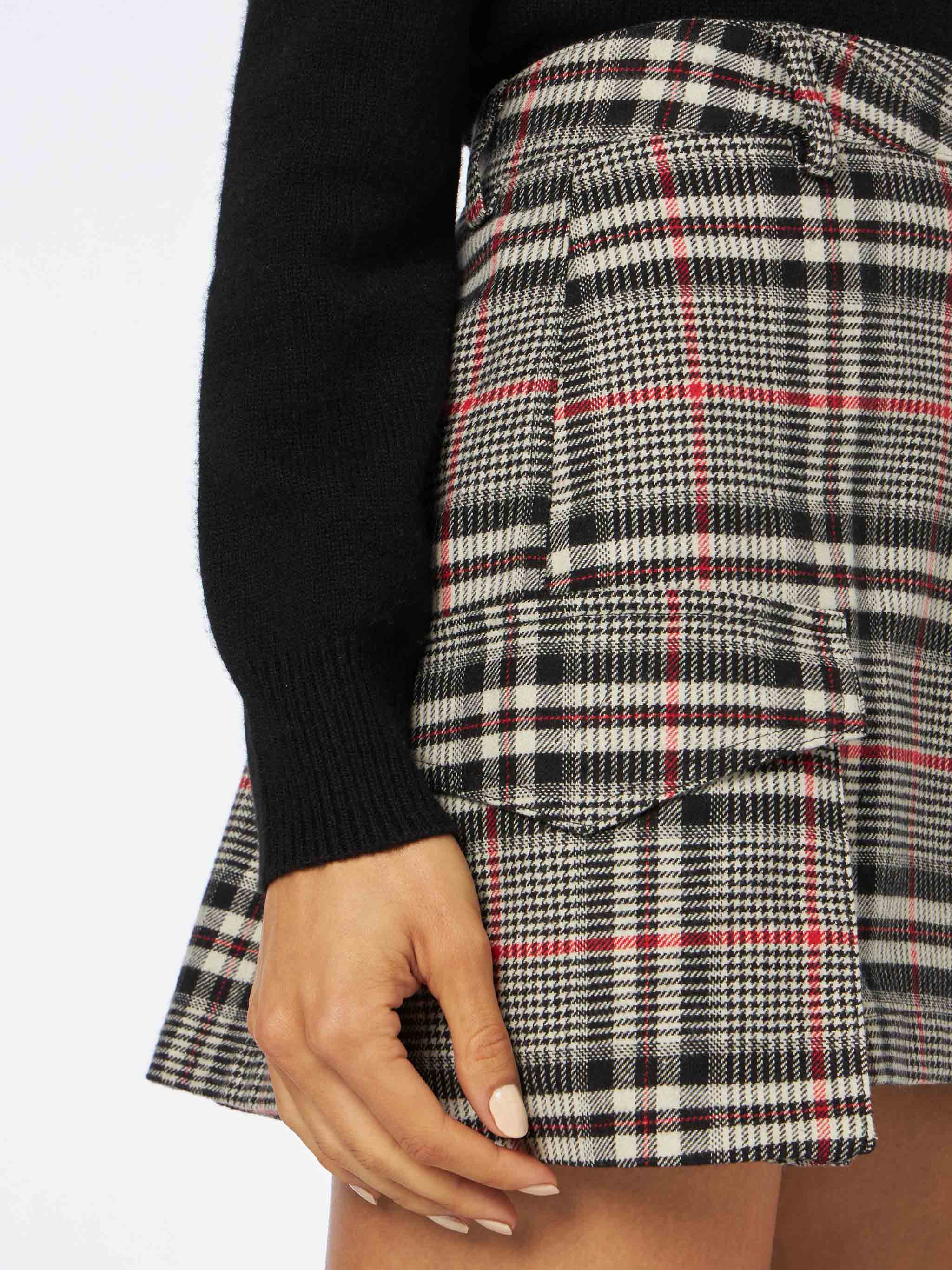 Dames cargo minirok met zakken