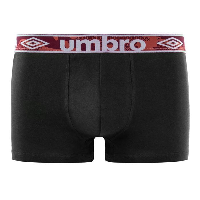 Calzoncillos bóxer Umbro para hombre - Negro (Paquete de 5)
