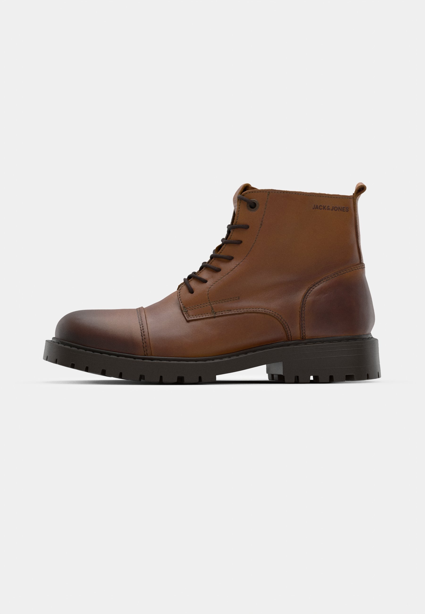 Jack & Jones JFWTREMOR BOOT - Botki sznurowane - koniak